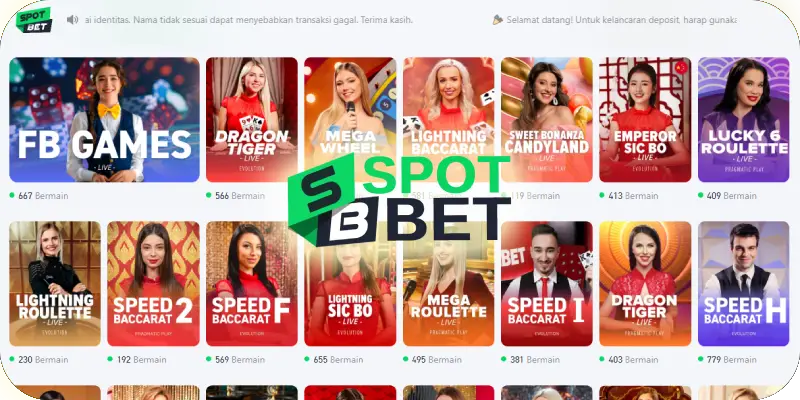 permainan live casino